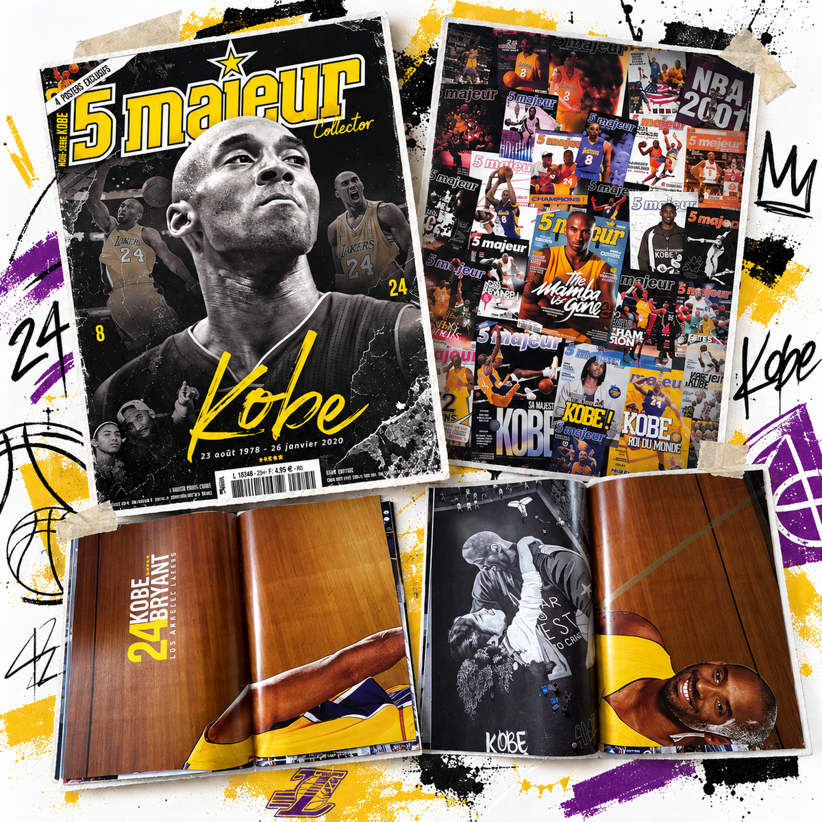 5 MAJEUR - Hors-Série n°23 – Kobe Bryant Collector – 2020