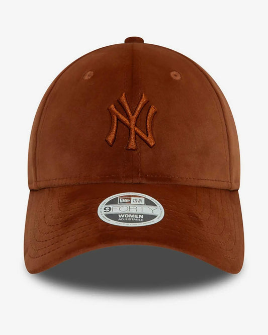 NEW ERA – Casquette Femme 9FORTY Velours Yankees Marron – 60580761