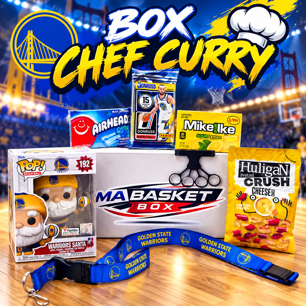 MA BASKET BOX – Chef Curry : La Box du Sniper à 3 Points !
