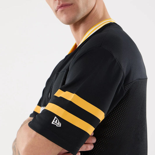 NEW ERA – Maillot Mesh Pittsburgh Steelers NFL Noir (N°33) – Réf. 60590523