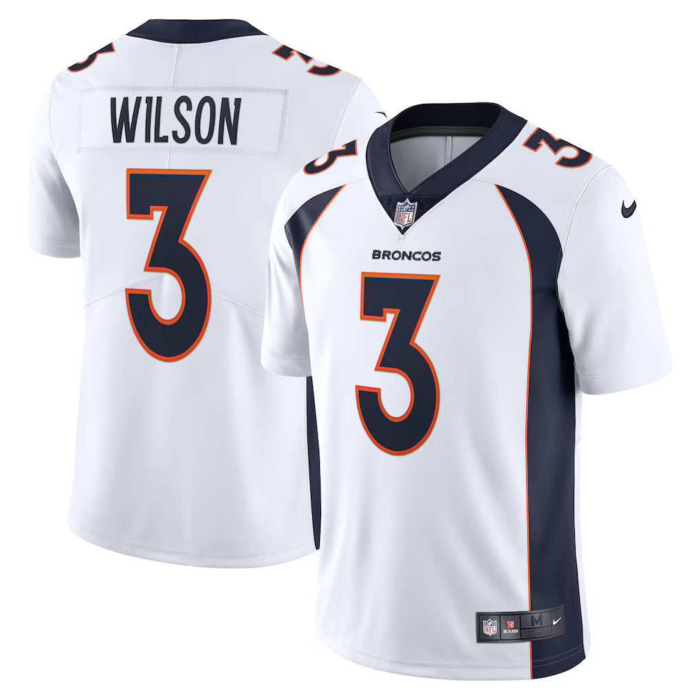 NIKE – Maillot Russell Wilson Denver Broncos Team Vapor Limited Blanc – 4831733