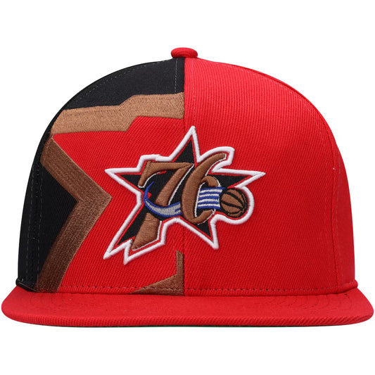 MITCHELL & NESS – Casquette Philadelphia 76ers Hardwood Classics Retroline Snapback