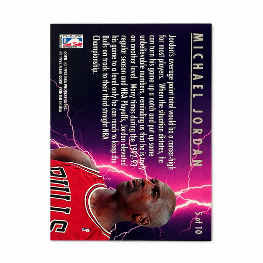 FLEER – Carte Michael Jordan Scoring Kings /10 – Fleer Ultra 1993-94