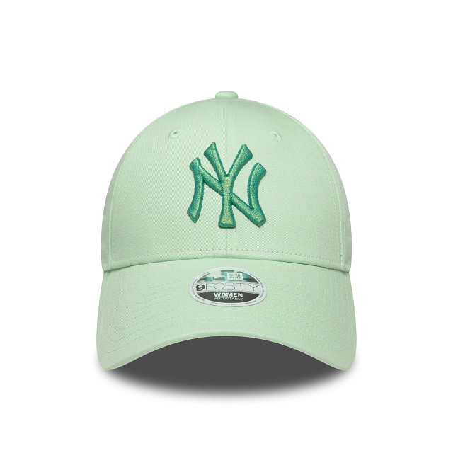 NEW ERA Casquette 9FORTY Femme - New York Yankees Vert Clair (Collection 2025)