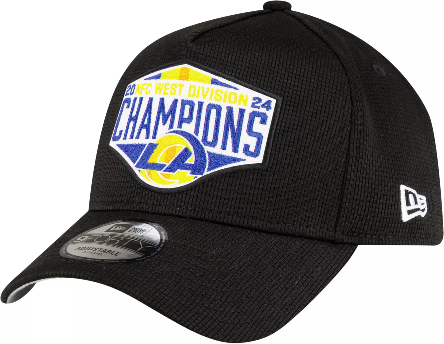 New Era - Casquette Los Angeles Rams Champion NFC West 2024-2025 - 9FORTY