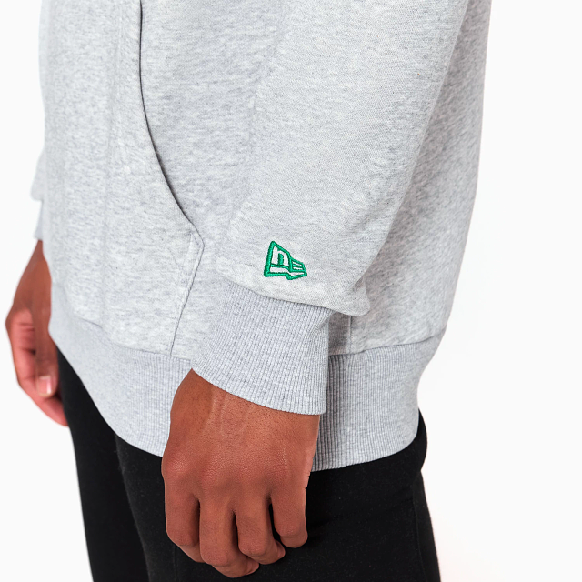 NEW ERA – Sweat à Capuche Boston Celtics NBA Gris – Référence 60505438