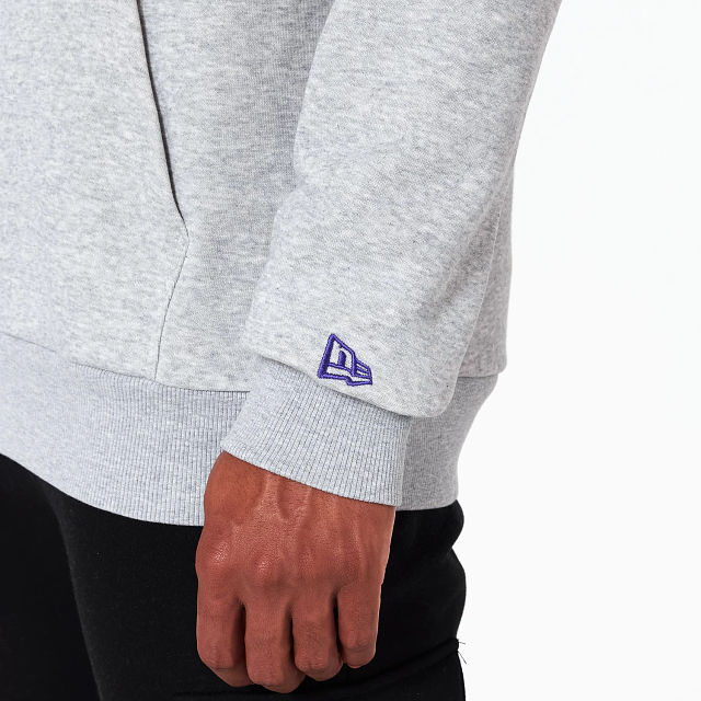 NEW ERA – Sweat à Capuche Charlotte Hornets NBA Gris – Référence 60505427