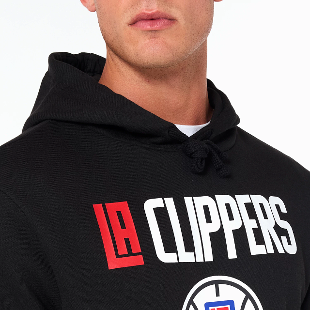 NEW ERA – Sweat à Capuche LA Clippers NBA Noir – Référence 60505431