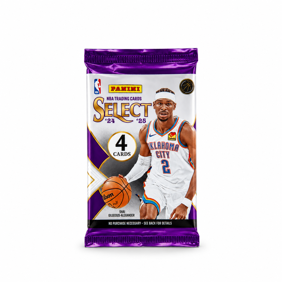 PANINI - Pack Select Basketball NBA 2024-25 - Blaster Pack - 4 Cartes