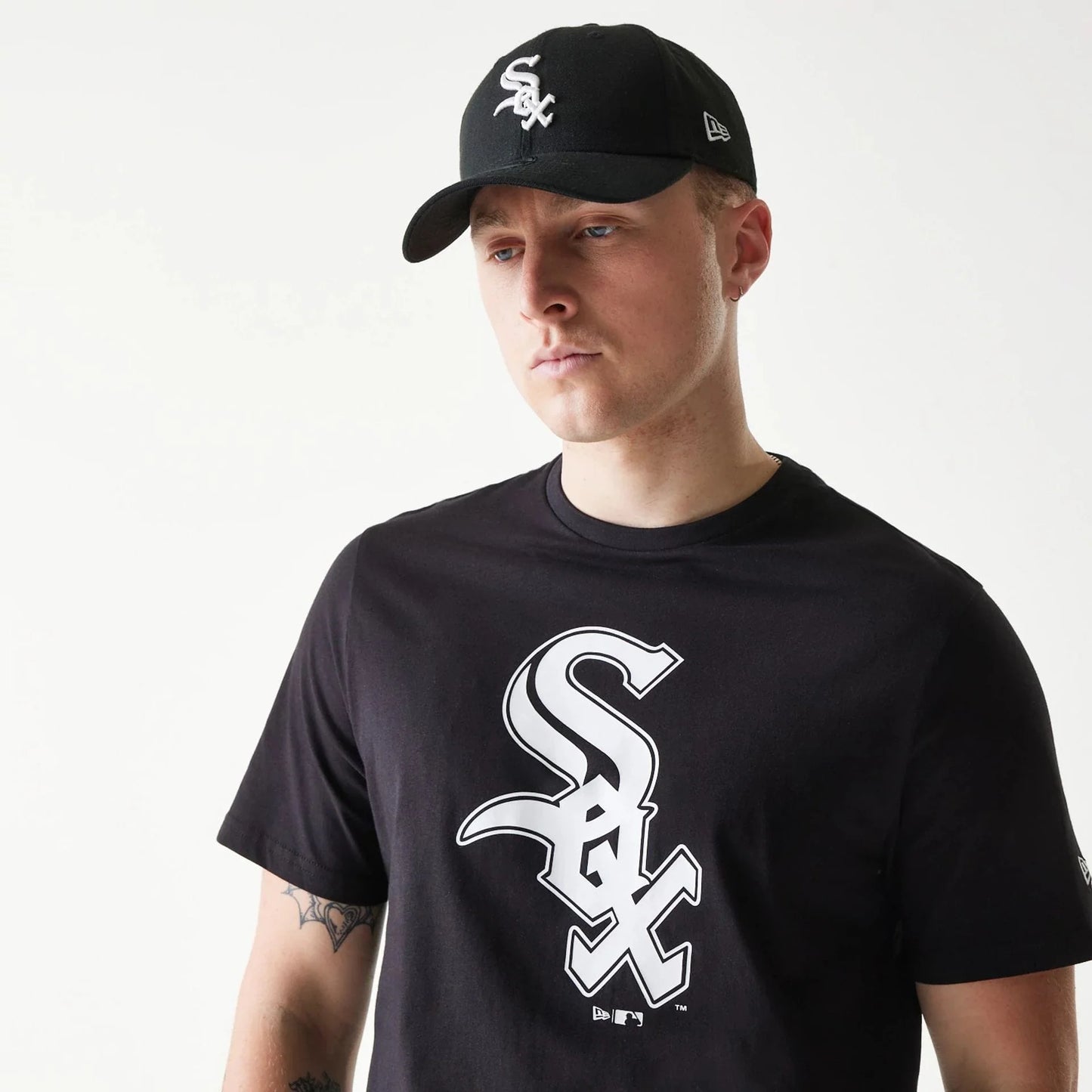 NEW ERA – T-shirt Regular Chicago White Sox MLB Noir – 60590464