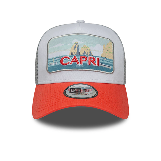 NEW ERA – Casquette trucker 9FORTY Summer Capri orange 60667457