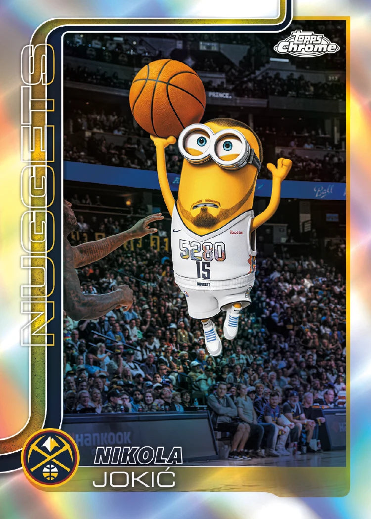 TOPPS - Chrome Updates Basketball 2025-26 – Mega Box NBA