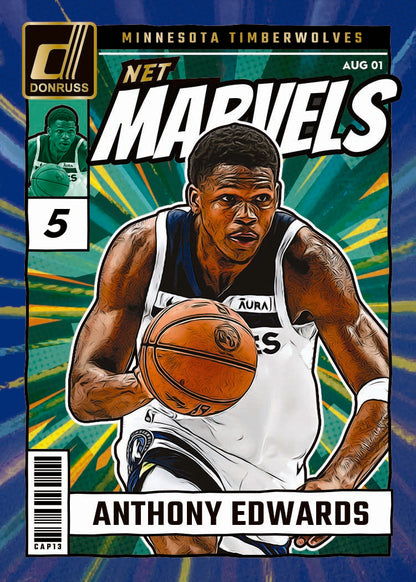 PANINI - Donruss Basketball NBA 2024-25 - Mega Pack - 15 Cartes