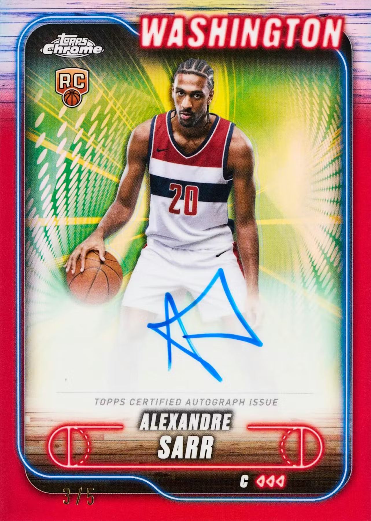 TOPPS Chrome Basketball 2024/25 – Mega Box Cartes NBA
