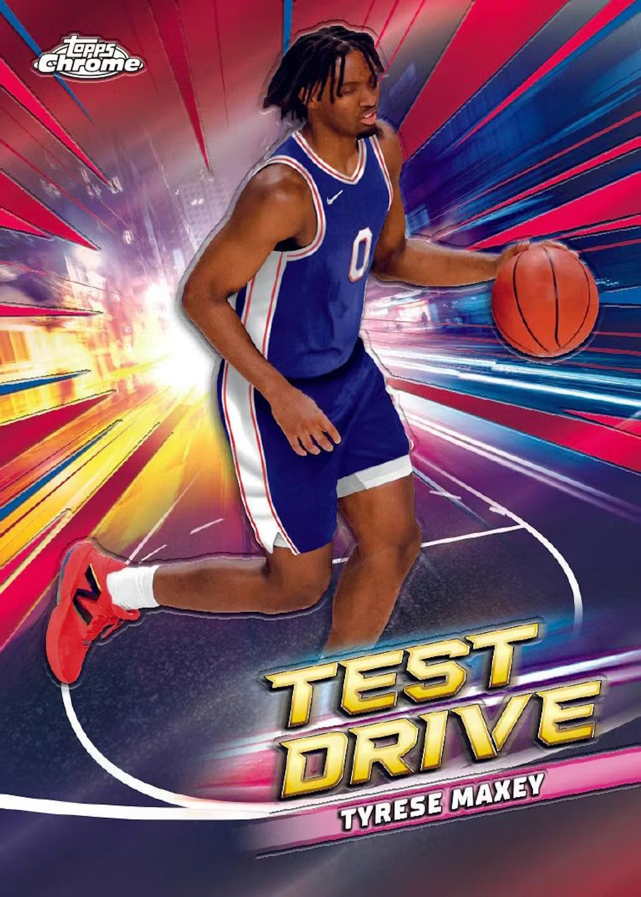 TOPPS Chrome Basketball 2024/25 – Mega Box Cartes NBA