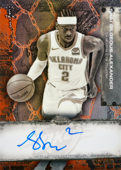 TOPPS - Chrome Cactus Jack Basketball NBA 2025-26 - Hobby Box