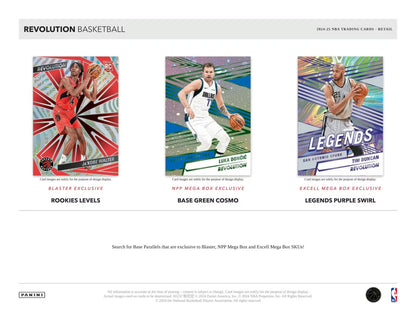 PANINI Revolution Basketball 2024/25 – Blaster Pack (4 Cartes)