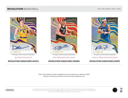 PANINI Revolution Basketball 2024/25 – Blaster Pack (4 Cartes)