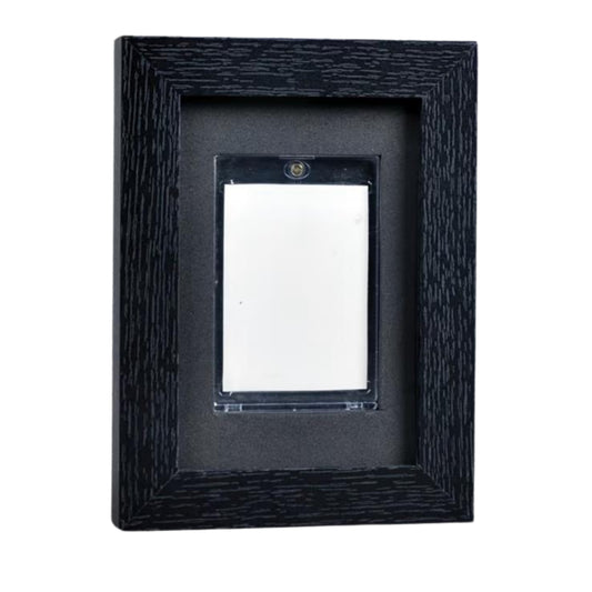 MA BASKET BOX - Cadre Mural pour Carte de Collection en Bois (Cartes Gradées 35–360Pt)