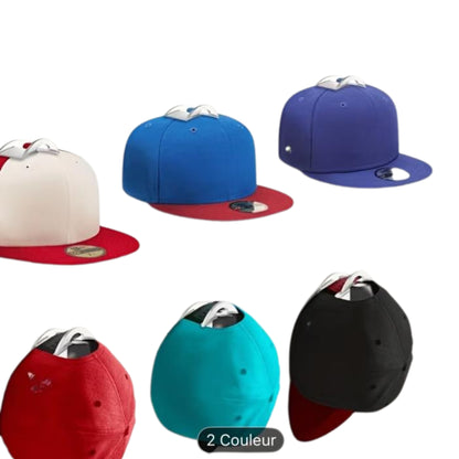 MA BASKET BOX - Support Casquette Mural Sans Perçage noir