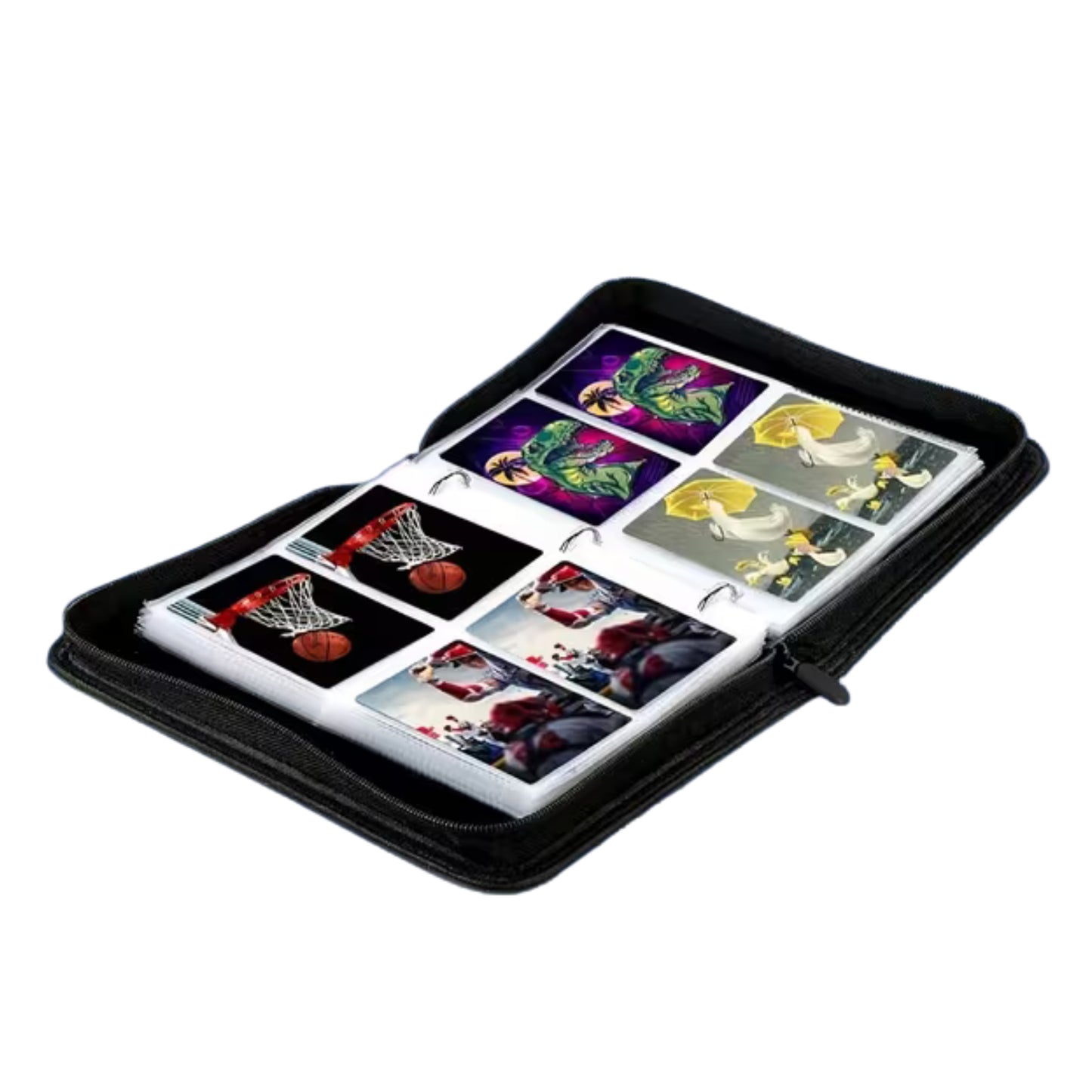 MA BASKET BOX - Classeur 400 Cartes à Collectionner avec 50 Housses Amovibles Premium