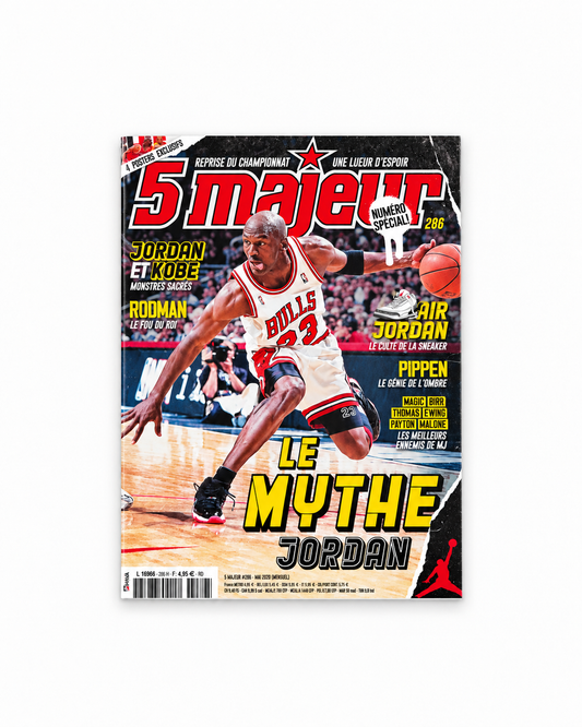 5 MAJEUR - N°286 – Michael Jordan « Le Mythe » – Mai 2020