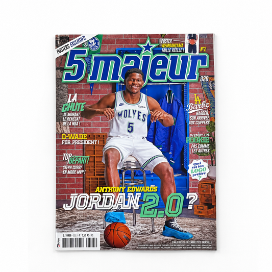 5 MAJEUR - N°320 – Anthony Edwards - Jordan 2.0 ? – Décembre 2023