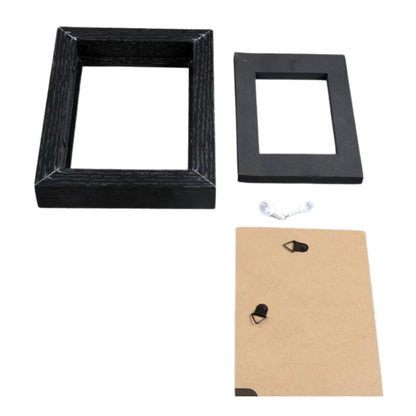 MA BASKET BOX - Cadre Mural pour Carte de Collection en Bois (Cartes Gradées 35–360Pt)