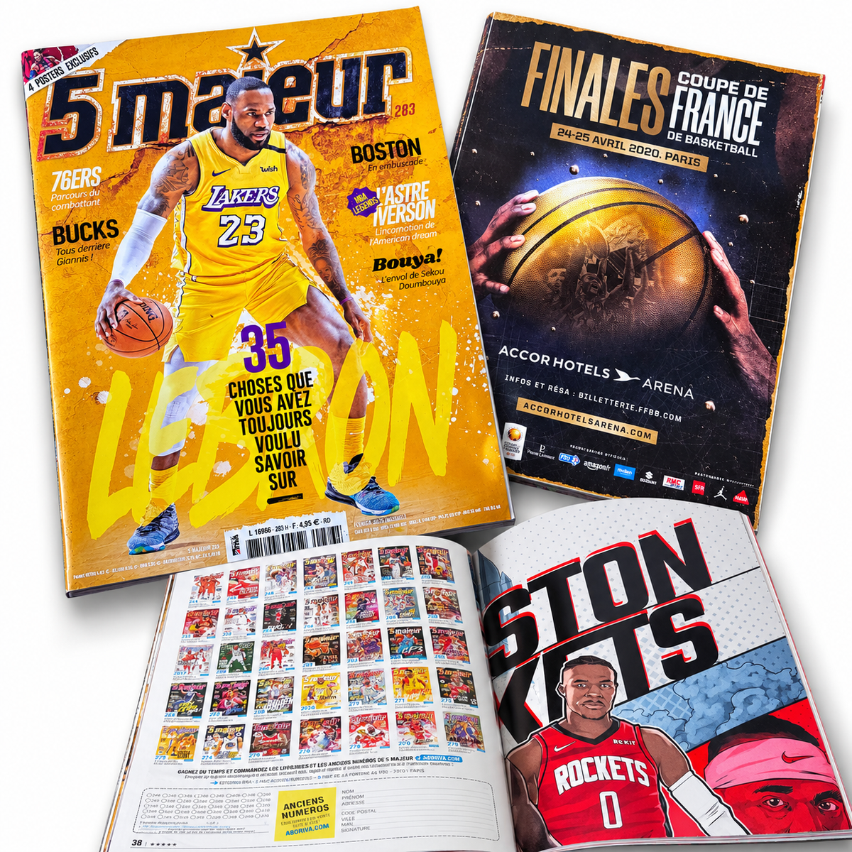 5 MAJEUR - N°283 – LeBron James – Février 2020