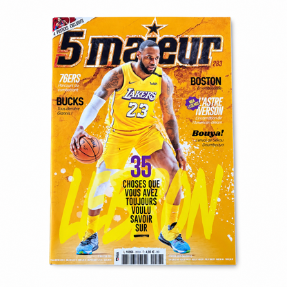 5 MAJEUR - N°283 – LeBron James – Février 2020