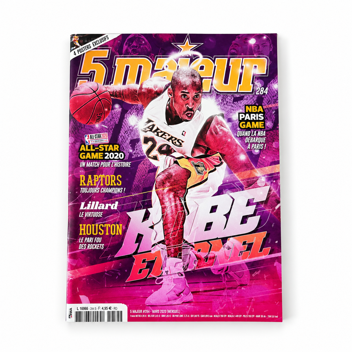 5 MAJEUR - N°284 – Kobe Bryant « Kobe Éternel » – Mars 2020