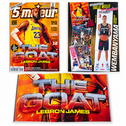 5 MAJEUR - N°321 – LeBron James « The GOAT » – Janvier 2024