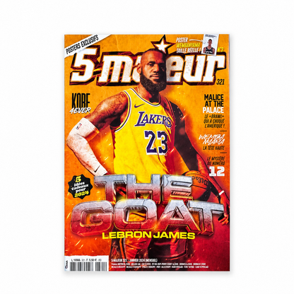5 MAJEUR - N°321 – LeBron James « The GOAT » – Janvier 2024