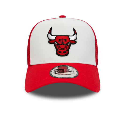 NEW ERA - Casquette Trucker Chicago Bulls Rouge Blanc 60348855