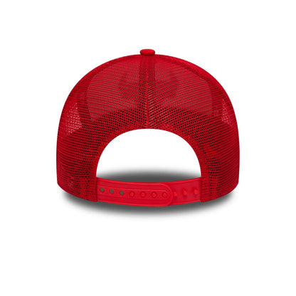 NEW ERA - Casquette Trucker Chicago Bulls Rouge Blanc 60348855