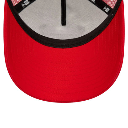 NEW ERA - Casquette Trucker Chicago Bulls Rouge Blanc 60348855