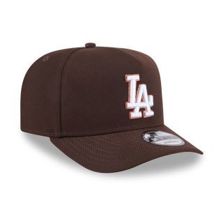 NEW ERA - Casquette LA Dodgers 9FIFTY Marron 60766877