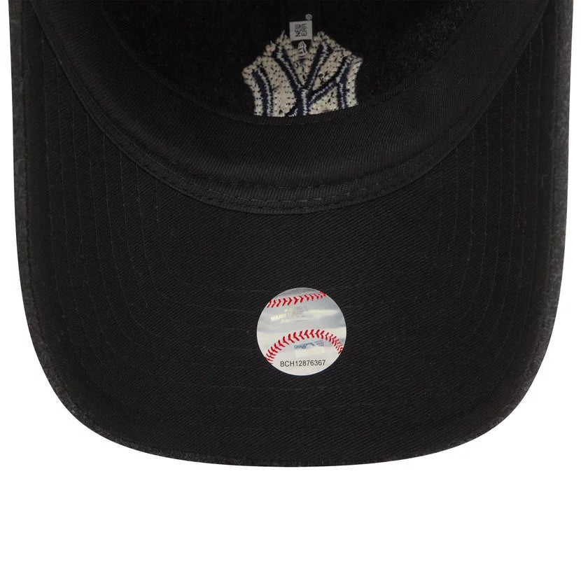 NEW ERA - 9Forty Melton Wool Essential 60580860 New York Yankees Noir