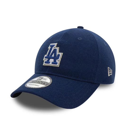 NEW ERA – Casquette 9Forty Melton Wool Essential Los Angeles Dodgers Bleu Marine (60580861)