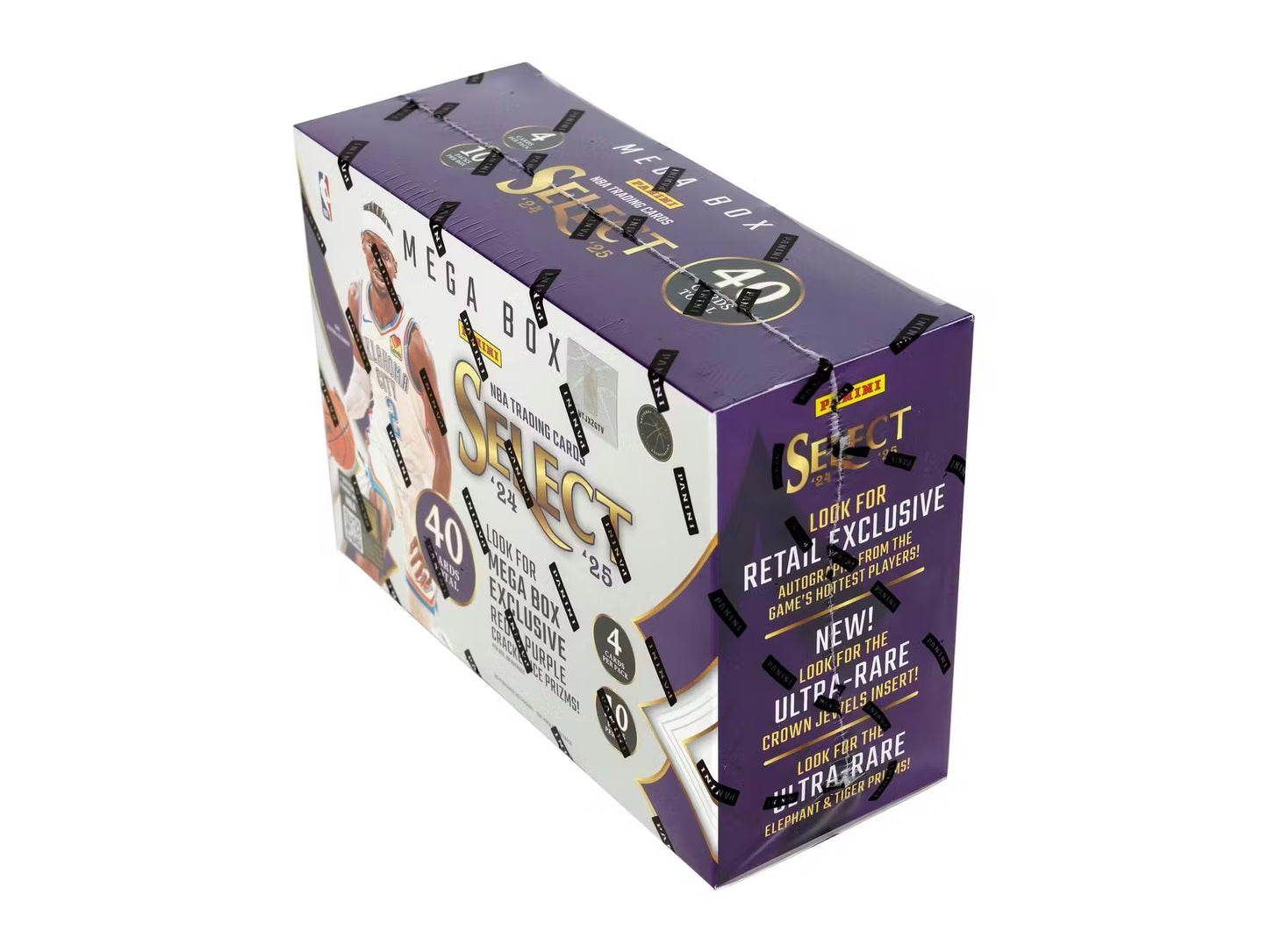 PANINI - Select Basketball 2024/25 – Mega Box Red & Purple Cracked Ice