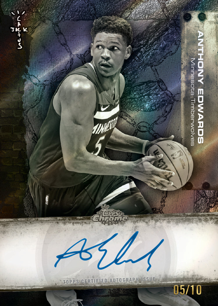 TOPPS - Chrome Cactus Jack Basketball NBA 2025-26 - Hobby Box