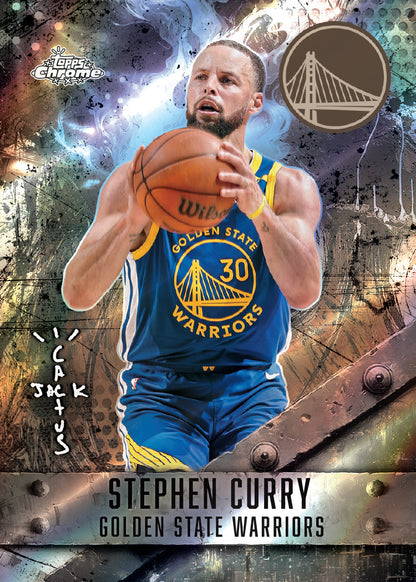 TOPPS - Chrome Cactus Jack Basketball NBA 2025-26 - Hobby Box