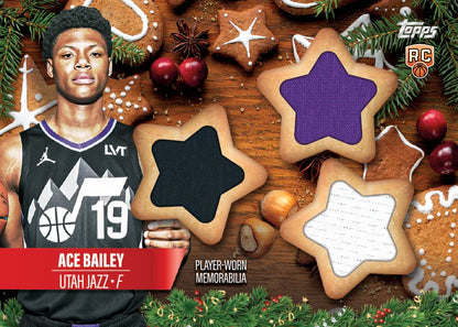 TOPPS - Calendrier Avent NBA 2025-26 Topps Holiday Basketball – Countdown Calendar