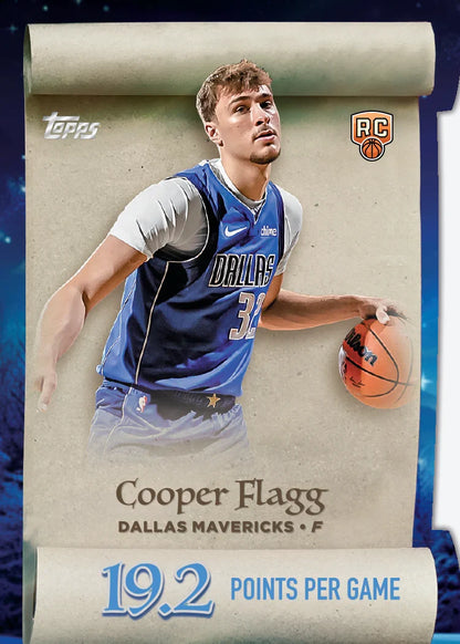 TOPPS - Calendrier Avent NBA 2025-26 Topps Holiday Basketball – Countdown Calendar