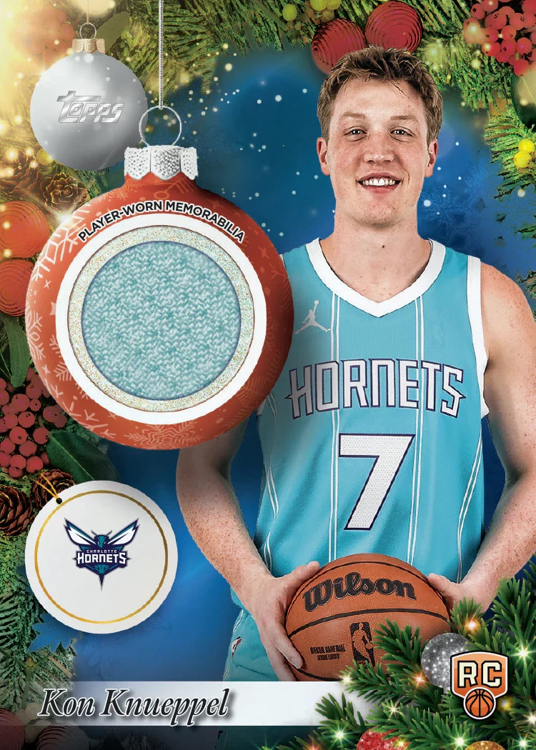 TOPPS - Calendrier Avent NBA 2025-26 Topps Holiday Basketball – Countdown Calendar