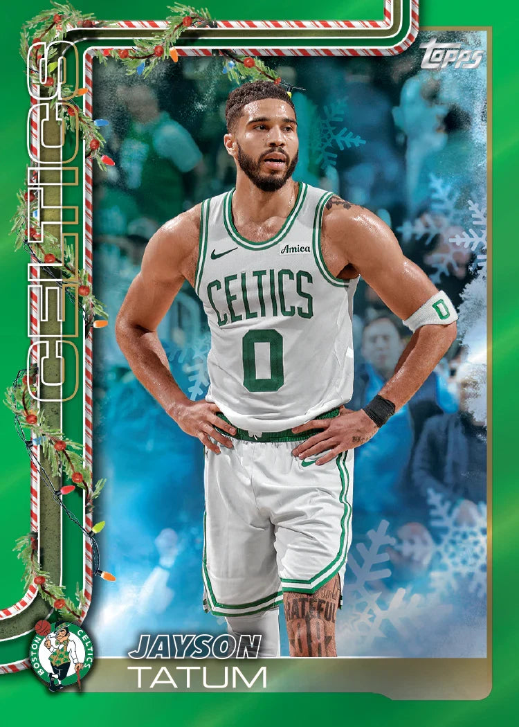 TOPPS - Calendrier Avent NBA 2025-26 Topps Holiday Basketball – Countdown Calendar