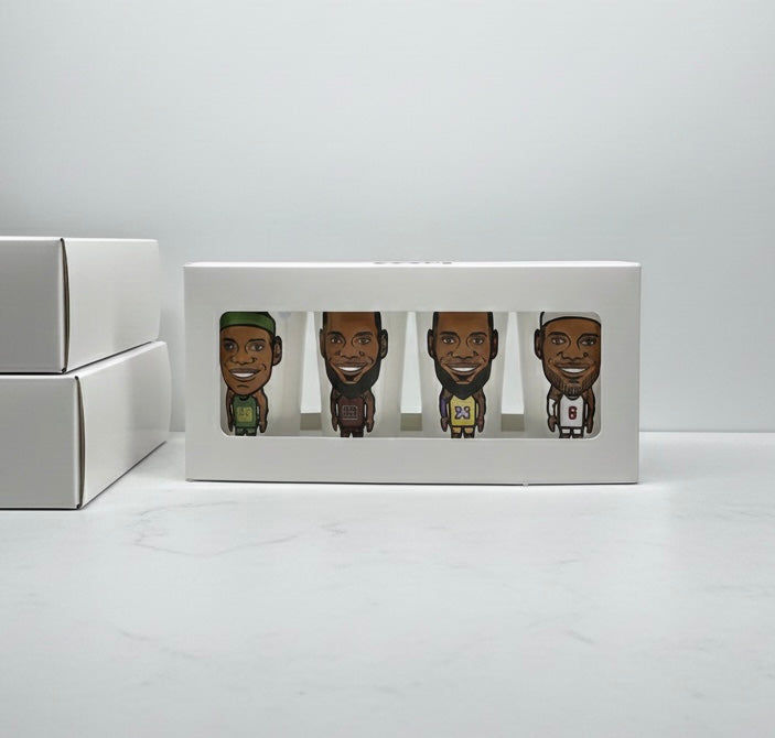 REVÈ – Coffret 4 gobelets Collector x Tom Miller – Édition « The King LeBron James »