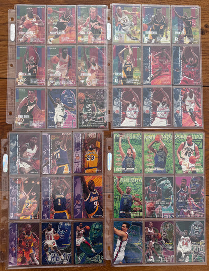 FLEER - Lot 232 Cartes NBA Fleer 1995-96 – Collection Vintage Basketball Années 90