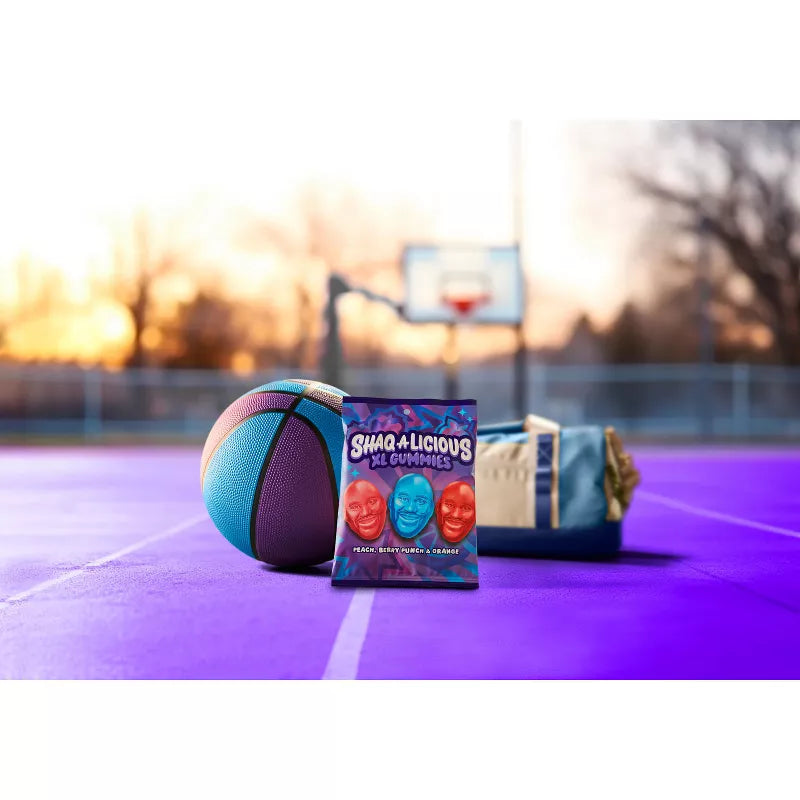 SHAQ A LICIOUS - Sachet de bonbons (saveurs fruits rouge)
