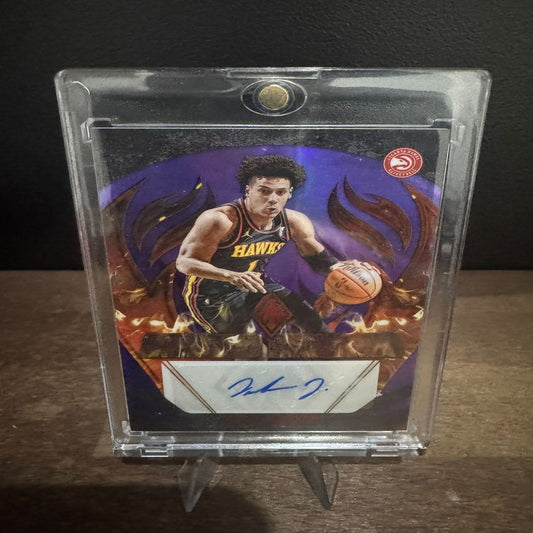 PANINI - Autographe Jalen Johnson 43/75 Atlanta Hawks 2023-2024